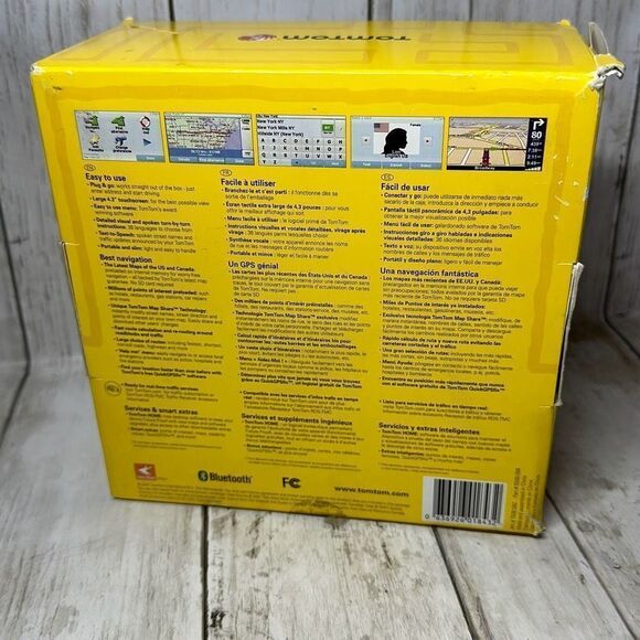 TomTom ONE XL Portable Car 4.3" LCD GPS System USA/Canada navigator Set READ - Picture 2 of 13